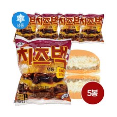 대신 냉동 치즈벅 햄버거 또와몰53, 140g, 5개