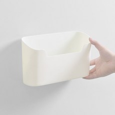 벽 부착 다용도 수납 정리함 주방 하부장 문 틈새 쟁반정리, 1개