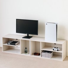 코리아 거실 TV 티비 다이 선반 장 MDB-3S, 화이트