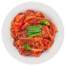 전라도청년 국내산 오리로 만든 양념 오리주물럭 불고기, 1팩, 500g
