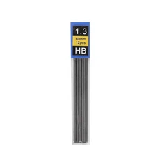 0.3 2.0mm 기계식 연필 리드 HB 프레스 자동 그림 용품 학생 문구, 05 1Pcs 1.3mm