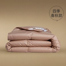 포근한 오리털이불 덕다운 사계절 싱글 더블 덕다운이불 보온 난방, 150X210cm(싱글), 사계절용(봄가을)
