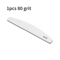 네일 100 에서 전문 도구 매니큐어 용 에머리 라임 240 샌드페이퍼 젤 폴리싱 손톱 버퍼 세트 셔, 03 80Grit 1pcs