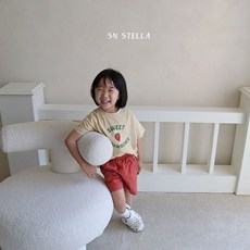 SN Stella 兒童草莓短袖上衣