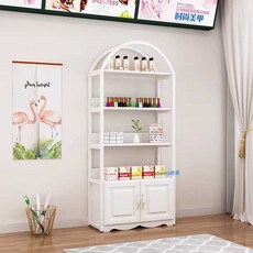 화장품 진열대 향수 판매대 디스플레이 진열장 매대, 길이80폭30높이180cm(화이트)