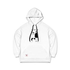 NEOZZANG TWH_026 立式連帽中性冬季大碼連帽運動衫