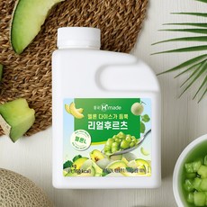 흥국 리얼베이스 후르츠 멜론L 1kg (냉동), 3개
