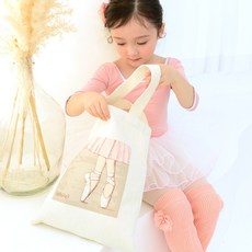 토슈즈발레리나 유아발레복용 에코백 발레가방