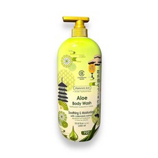 CB Complexion Boutik 히알루론산이 함유된 알로에 바디 워시 100ml(33.8fl.온스), CB Complexion Boutik 히알루론산이 함유, 100ml