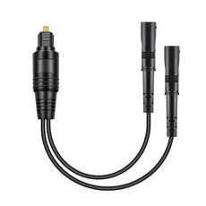 SPDIF 音頻光纖一分二線 Toslink 數字音響分配器, 1個, 0.32, 0.32