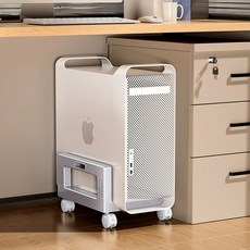 까마느 견고한 본체받침대 컴퓨터 pc 데스크탑 거치대 트레이, 그레이