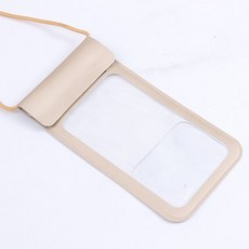 通用款手機防水袋 30米防水 可觸控手機夾鏈袋 防水包, 多重防護防水袋【土豪金】, 1個