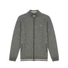 루이까스텔 남자 전판 솔리드 방풍 방모 FULL ZIP 스웨터_3MCSW093E