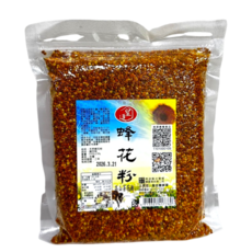 皇廷養蜂場 A級高山茶花蜂花粉補充包 南投中寮鄉產 天然營養補給, 500g, 1個