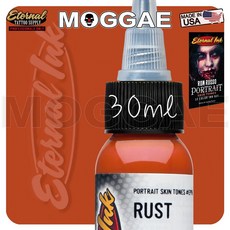 Eternal 膚&橙色 0.5 2oz 美國原廠紋身色料 專業刺青色乳, 1個, 30ML#P1鏽Rust, 鏽Rust
