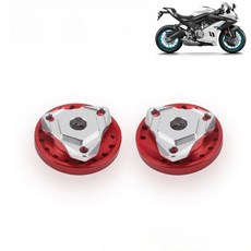 오토바이 프론트 서스펜션 포크 프리로드 조절기 캡 가드 커버, 13. I