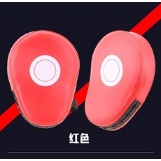 2pcs 킥 복싱 장갑 패드 펀치 대상 가방 남자 MMA 인조 가라데 무에 싸움 산다 훈련 성인 키즈 장비, 05 red 2pcs