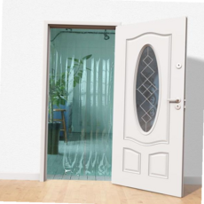 파리 에이플 현관 인테리어 파리문발 그린