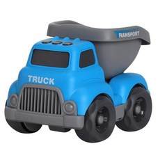 모래운반 중장비놀이 유아 큰바퀴 덤프트럭 중장비장난감 정렬놀이 어린이체험교구, 1개, 색상랜덤