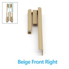 차량 2014 트림 커버 트랙 용 2007 E70 BMW 자동차 RHD 부품 인테리어 호환 X5 E72 앞좌석 E71 슬라이딩 LHD 레일 X6 교체, Beige Front Right, 6)Beige Front Right, 1개