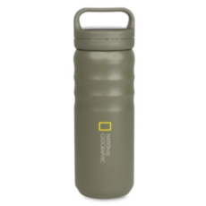 내셔널지오그래픽 에어터치 이중 스테인리스 스틸 텀블러, 밀리터리그린, 540ml, 1개
