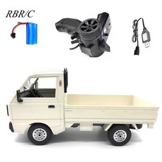 RC카 용달 A형 배터리 화물차 1개 조종카 무선 라보트럭 미니트럭, 배터리 1개, D12MINI 화이트