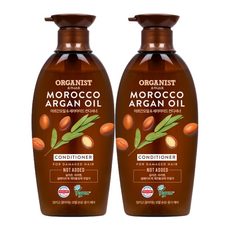 오가니스트 아르간오일 윤기영양 컨디셔너(비건), 500ml, 2개
