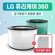 엘지 공기청정기 AS309DWA 필터 PURI CARE 360 국산 외 H13, 1개, 005.부직포 (1장)