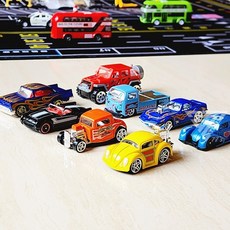 精緻懷舊經典合金車模型，復古老爺車、金龜車、皮卡、吉普車款，隨機小汽車收藏, 1個, 隨機一台