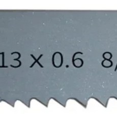 바이메탈 띠톱 밴드 톱날 목재 금속 절단, D. 8--12Tpi, 6. Length 1638mm