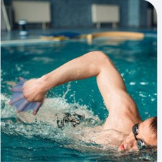 다파라 물갈퀴수영 오리손물갈퀴, 그린 L