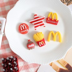 포테이토 6P set 냉장고 현관문 인테리어 사무실 자석 작지만 강력한 귀여운 마그넷, 포테이토 6pcs 세트 자석