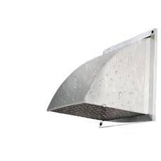 환풍기 덮개 스테인리스 외벽 방수 배기구 환풍구, 1개, (24인치 메쉬 내경 600mm) 201