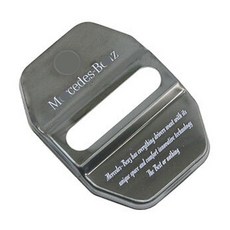 [주주파츠몰] 벤츠 도어스트라이커 커버 인테리어 차 몰딩 C S GLA GLE CLA 클래스 호환 용품, 블랙 도어스트라이커