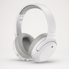 브리츠 ANC 블루투스 스테레오 헤드폰, White, BT4000 ANC