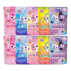 프린세스 캐치티니핑 젤리 5종, 2세트, 250g