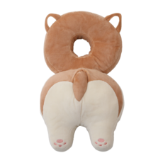 嬰兒造型防摔枕, 米色