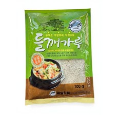 명식품본사 들깨가루(수입) [소포장] 무첨가물 무방부제 식당식자재 도매가, 1개, 100g