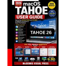 (영문도서)macOS Tahoe 26 User Guide: Step-by-Step INSTRUCTIONS with PICTURES for Beginners... Paperback, Independently Published, English, 9798259403376
