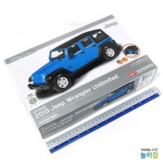 아카데미 1/24 XD프라 지프 랭글러 15148 2015 / 메탈바디 Jeep 자동차, 1개