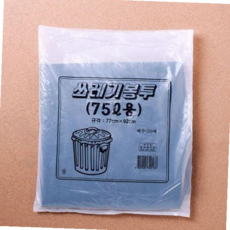 업소용 재활용 분리수거 75L 쓰레기봉투 검정 50 GWM, 본상품선택, 1개