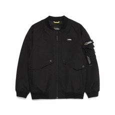 매장정품 [내셔널지오그래픽 키즈] K223UJP920 키즈 어드벤처 항공 점퍼 BLACK