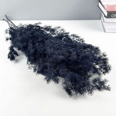 永生壽松染色蓬萊松聖誕松聖誕圈材料組：打造獨特風格的節慶裝飾, 黑藍色, 1個