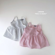기획 여아 체크뷔스티에 5-17호
