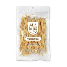 하우펫 올바른 무염황태 국내산 수제 건조간식, 1개, 100g, 황태 1개, 100g, 황태