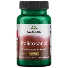 斯旺森Swanson 甘蔗原素20mg膠囊, 60粒, 1罐