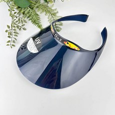 플러스모자 아크릴 썬캡 중년여성 UV 자외선 차단 4칼라