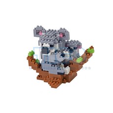 TICO微型積木 澳洲動物系列 無尾熊(T-9303)，激發想像力，培養專注力, 1個, Multicolor