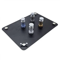 자석 핀과 고무 받침이 있는 범용 PCB 홀더 픽스처 납땜 플랫폼 회로 기판 조립 및 수리용, 03 Board With 4 Pins