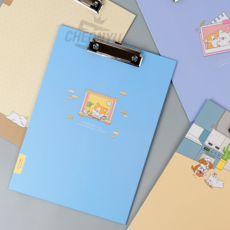 이리눕개 일러스트 클립 보드 바인더